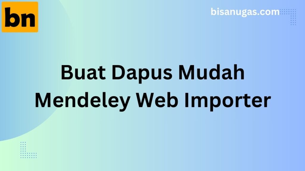 Cara Cepat: membuat daftar pustaka menggunakan mendeley 18 cara buauuut daftar pustakan dengan mudah